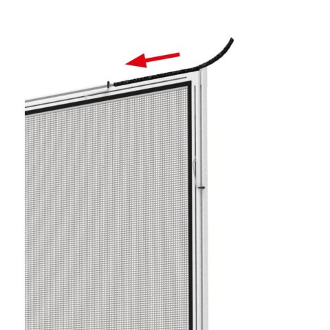 MOSKITIERA OKNO ALU 100X120 BRĄZ PLUS MOSKITIERA OKNO ALU 100X120 BRĄZ PLUS