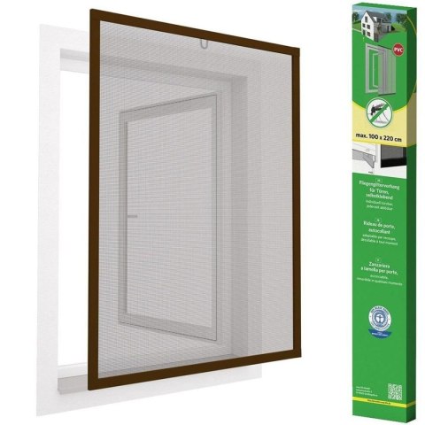 MOSKITIERA OKNO ALU 100X120 BRĄZ PLUS MOSKITIERA OKNO ALU 100X120 BRĄZ PLUS