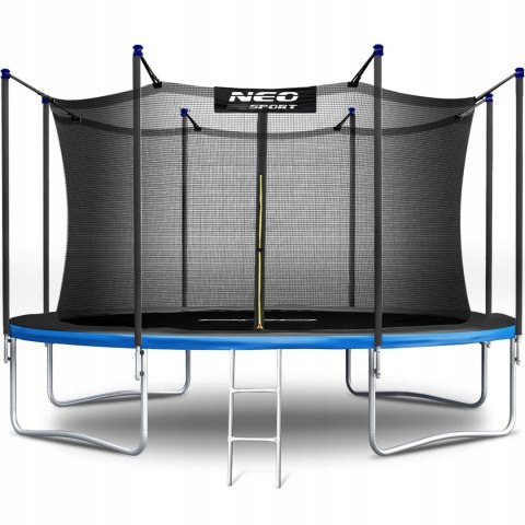 Trampolina ogrodowa 13ft/404cm z siatką wewnętrzną i drabinką Neo-Sport Trampolina ogrodowa 13ft/404cm z siatką wewnętrzną i drabinką Neo-Sport
