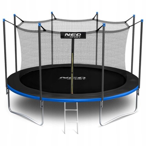Trampolina ogrodowa 13ft/404cm z siatką wewnętrzną i drabinką Neo-Sport Trampolina ogrodowa 13ft/404cm z siatką wewnętrzną i drabinką Neo-Sport