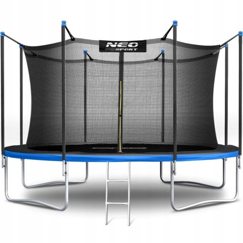 Trampolina ogrodowa 13ft/404cm z siatką wewnętrzną i drabinką Neo-Sport Trampolina ogrodowa 13ft/404cm z siatką wewnętrzną i drabinką Neo-Sport