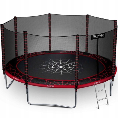 Trampolina ogrodowa 13ft/404cm z siatką zewnętrzną i drabinką Neo-Sport Trampolina ogrodowa 13ft/404cm z siatką zewnętrzną i drabinką Neo-Sport