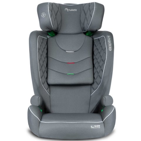 Fotelik samochodowy Nukido Louis szary 15-36 kg ISOFIX Fotelik samochodowy Nukido Louis szary 15-36 kg ISOFIX