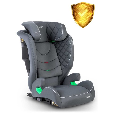 Fotelik samochodowy Nukido Louis szary 15-36 kg ISOFIX Fotelik samochodowy Nukido Louis szary 15-36 kg ISOFIX