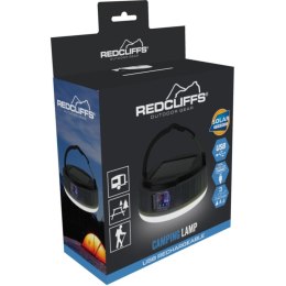 LATARKA LAMPA CAMPING SOLARNA USB REDCLIFFS