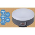 LATARKA LAMPA CAMPING SOLARNA USB REDCLIFFS