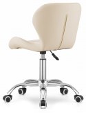 Krzesło obrotowe VASTO OFFICE PU CREAM OUTLET
