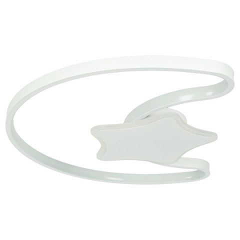 Lampa LED sufitowa plafon do pokoju dziecięcego ściemniana LUMELA + pilot księżyc biała Lampa LED sufitowa plafon do pokoju dziecięcego ściemniana LUMELA + pilot księżyc biała