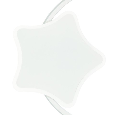 Lampa LED sufitowa plafon do pokoju dziecięcego ściemniana LUMELA + pilot księżyc biała Lampa LED sufitowa plafon do pokoju dziecięcego ściemniana LUMELA + pilot księżyc biała