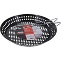 PATELNIA DO GRILOWANIA ZE SKŁADANYM UCHWYTEM NON STICK CZARNA