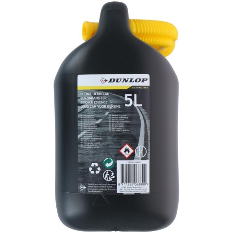KANISTER SAMOCHODOWY 5L DUNLOP KANISTER SAMOCHODOWY 5L DUNLOP
