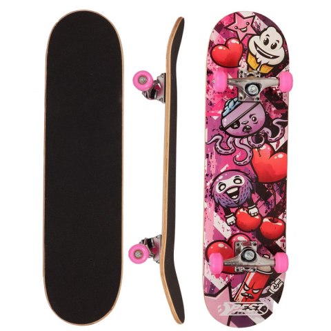 DESKOROLKA DREWNIANA OCOTOPUS PINK BEST SPORTING DESKOROLKA DREWNIANA OCOTOPUS PINK BEST SPORTING