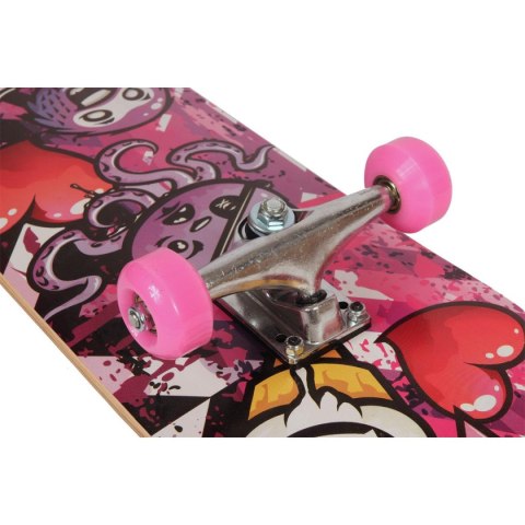 DESKOROLKA DREWNIANA OCOTOPUS PINK BEST SPORTING DESKOROLKA DREWNIANA OCOTOPUS PINK BEST SPORTING