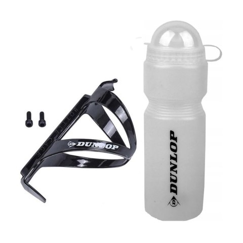 BIDON ROWEROWY DUNLOP 750ML Z KOSZYKIEM TRANSPARENTNY BIDON ROWEROWY DUNLOP 750ML Z KOSZYKIEM TRANSPARENTNY