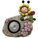 DEKORACJA OGRODOWA LAMPA SOLARNA KAMIEŃ 15X9,5X13CM