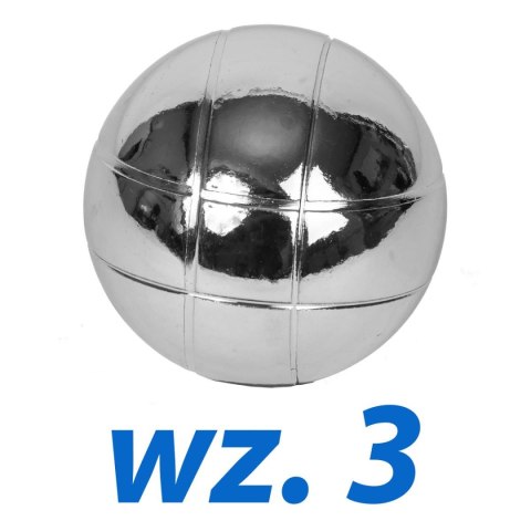 KULA DO GRY 1SZT- BOULE PETANQUE WZ. 3 KULA DO GRY 1SZT- BOULE PETANQUE WZ. 3