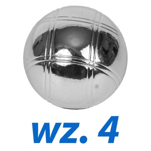 KULA DO GRY 1SZT- BOULE PETANQUE WZ. 4 KULA DO GRY 1SZT- BOULE PETANQUE WZ. 4