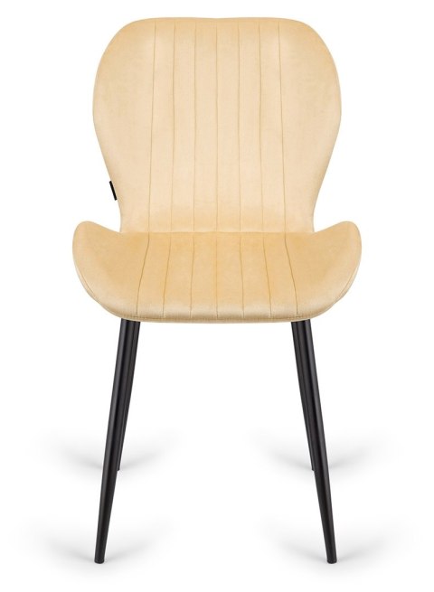 Krzesło tapicerowane MONTI VELVET BEIGE Krzesło tapicerowane MONTI VELVET BEIGE