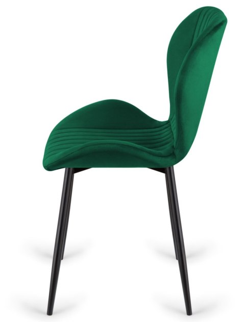Krzesło tapicerowane MONTI VELVET GREEN Krzesło tapicerowane MONTI VELVET GREEN