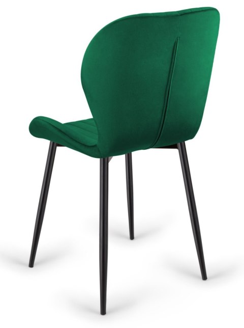 Krzesło tapicerowane MONTI VELVET GREEN Krzesło tapicerowane MONTI VELVET GREEN