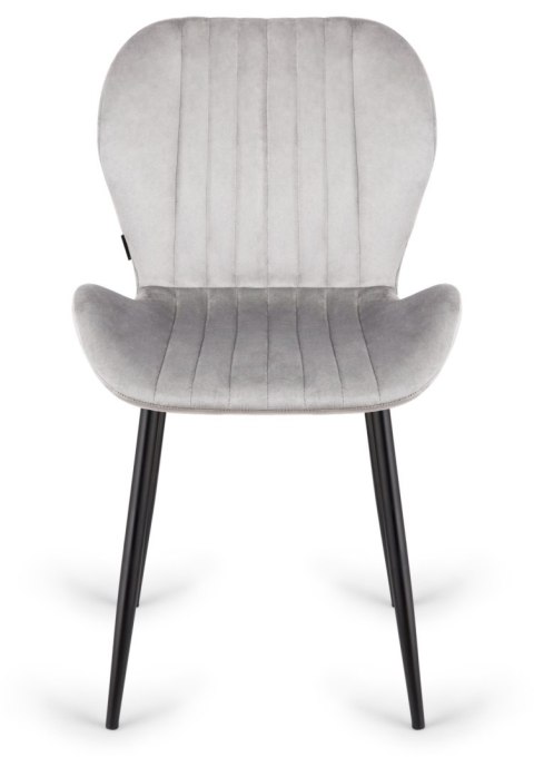 Krzesło tapicerowane MONTI VELVET GREY Krzesło tapicerowane MONTI VELVET GREY