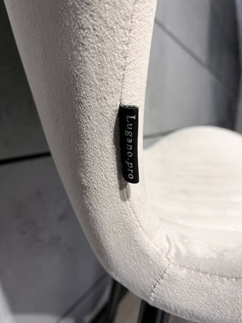 Krzesło tapicerowane MONTI VELVET GREY Krzesło tapicerowane MONTI VELVET GREY