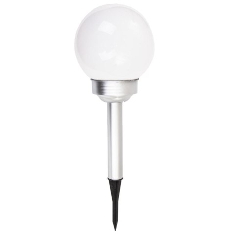 LAMPA SOLARNA KULA MLECZNA 15x44CM LAMPA SOLARNA KULA MLECZNA 15x44CM