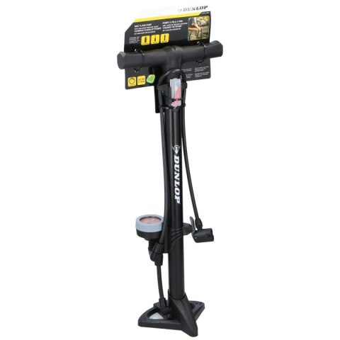 POMPKA WARSZTATOWO - ROWEROWA DUNLOP 160Psi (11Bar) Z MANOMETREM POMPKA WARSZTATOWO - ROWEROWA DUNLOP 160Psi (11Bar) Z MANOMETREM