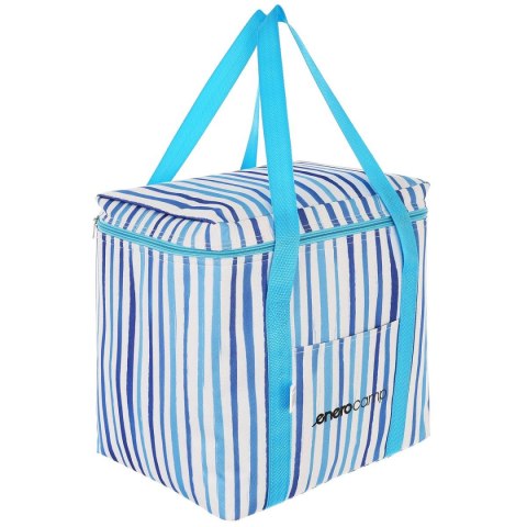 TORBA TERMICZNA 32x25x35CM 28L BLUE LINES ENERO CAMP TORBA TERMICZNA 32x25x35CM 28L BLUE LINES ENERO CAMP