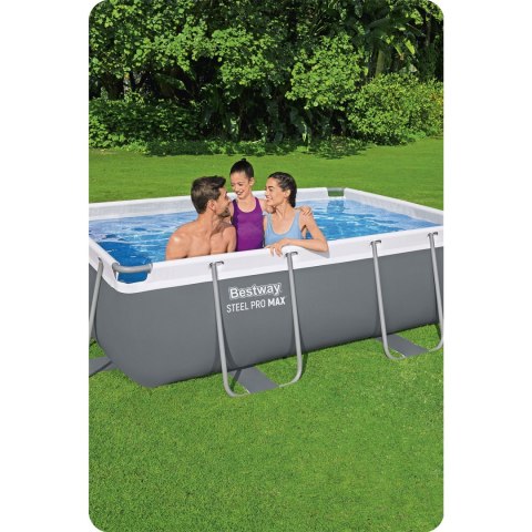 Basen ogrodowy stelażowy 282 x 196 x 84 cm 10w1 BESTWAY Basen ogrodowy stelażowy 282 x 196 x 84 cm 10w1 BESTWAY