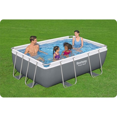 Basen ogrodowy stelażowy 282 x 196 x 84 cm 16w1 BESTWAY Basen ogrodowy stelażowy 282 x 196 x 84 cm 16w1 BESTWAY