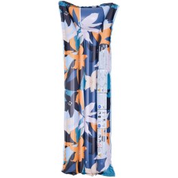MATERAC DMUCHANY KWIATY 174x59x18CM 33258 NIEBIESKI