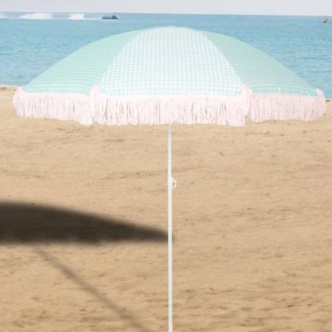 PARASOL PLAŻOWO OGRODOWY Z FRĘDZLAMI 174CM ZIELONY PARASOL PLAŻOWO OGRODOWY Z FRĘDZLAMI 174CM ZIELONY
