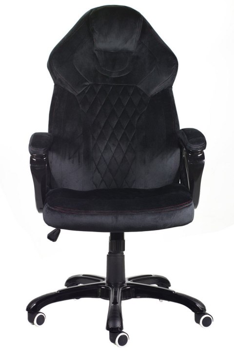 Fotel obrotowy do biurka SPIDER BLACK ALCANTARA Fotel obrotowy do biurka SPIDER BLACK ALCANTARA