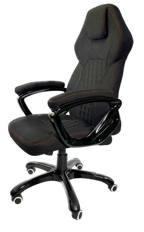 Fotel obrotowy do biurka SPIDER BLACK FABRIC SPC Fotel obrotowy do biurka SPIDER BLACK FABRIC SPC