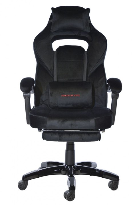 Fotel obrotowy do biurka TITAN BLACK ALCANTARA PRO Fotel obrotowy do biurka TITAN BLACK ALCANTARA PRO