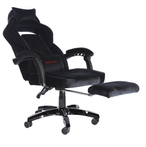 Fotel obrotowy do biurka TITAN BLACK ALCANTARA PRO Fotel obrotowy do biurka TITAN BLACK ALCANTARA PRO