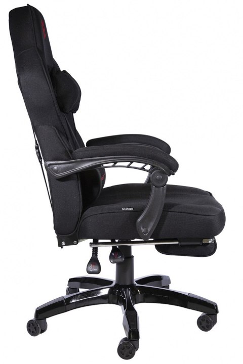 Fotel obrotowy do biurka TITAN BLACK ALCANTARA PRO Fotel obrotowy do biurka TITAN BLACK ALCANTARA PRO
