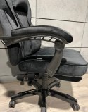 Fotel obrotowy do biurka TITAN BLACK ALCANTARA PRO
