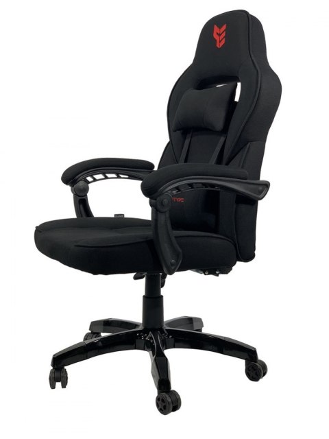 Fotel obrotowy do biurka TITAN BLACK FABRIC BASIC Fotel obrotowy do biurka TITAN BLACK FABRIC BASIC