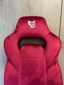 Fotel obrotowy do biurka TITAN BURGUNDY ALCANTARA PRO