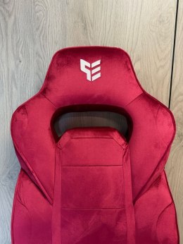 Fotel obrotowy do biurka TITAN BURGUNDY ALCANTARA PRO