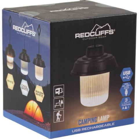 LATARKA LAMPA CAMPING USB 3 RODZAJE ŚWIATŁA REDCLIFFS KHAKY LATARKA LAMPA CAMPING USB 3 RODZAJE ŚWIATŁA REDCLIFFS KHAKY